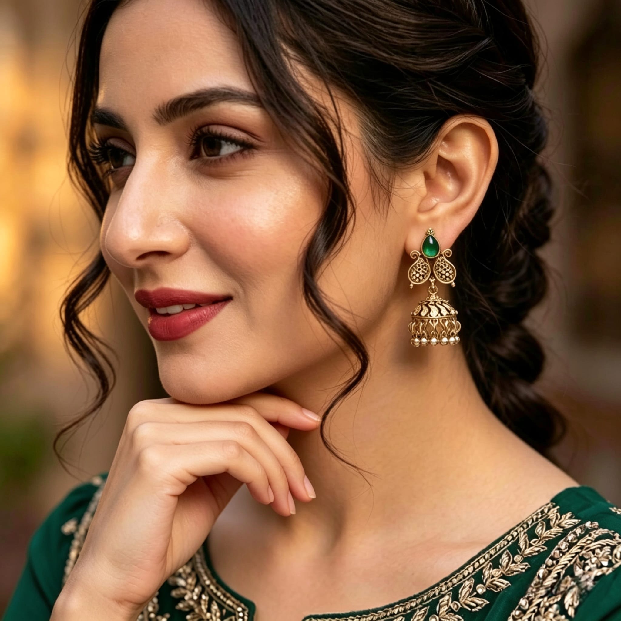 Mahrangi Jhumka