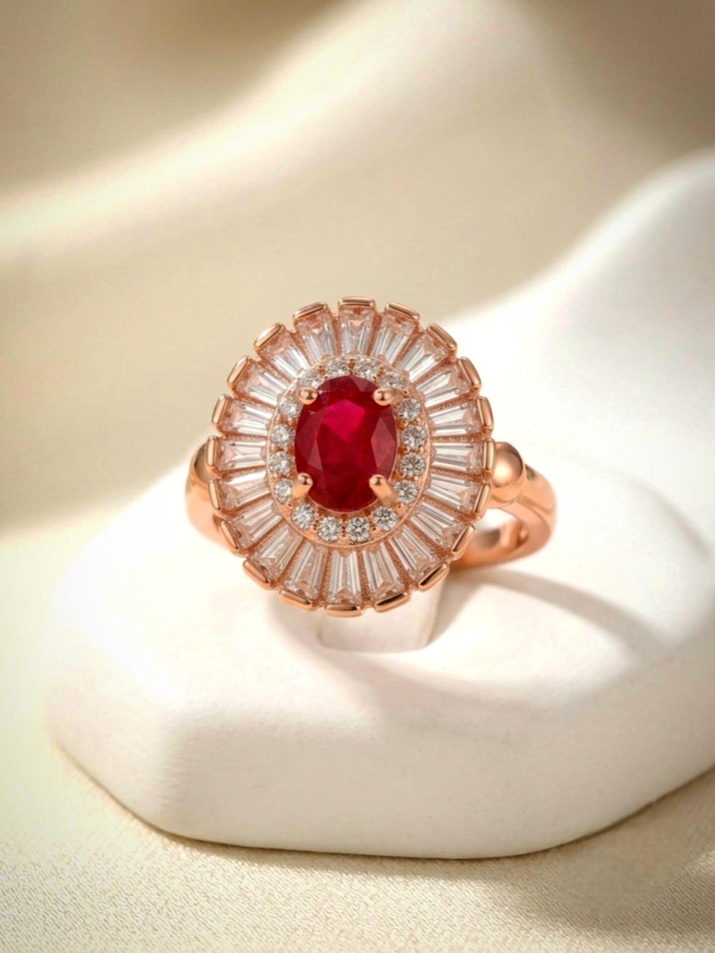 Nauratan Radiance Statement Ring