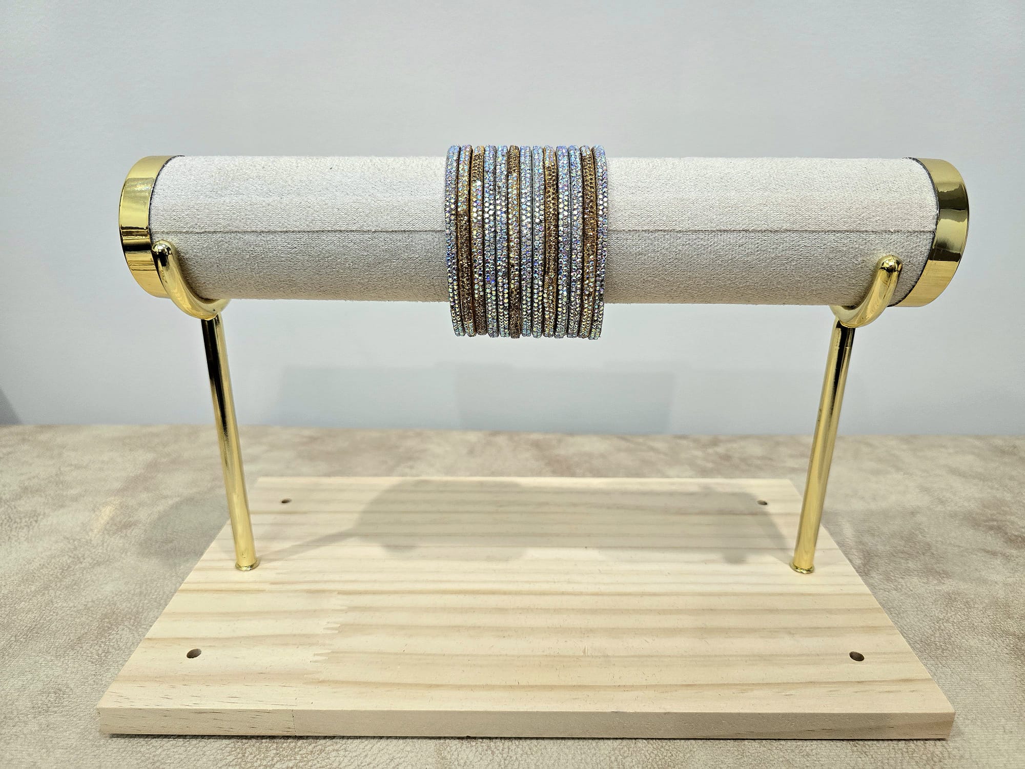 Shimmery Bangles-Gold-Silver