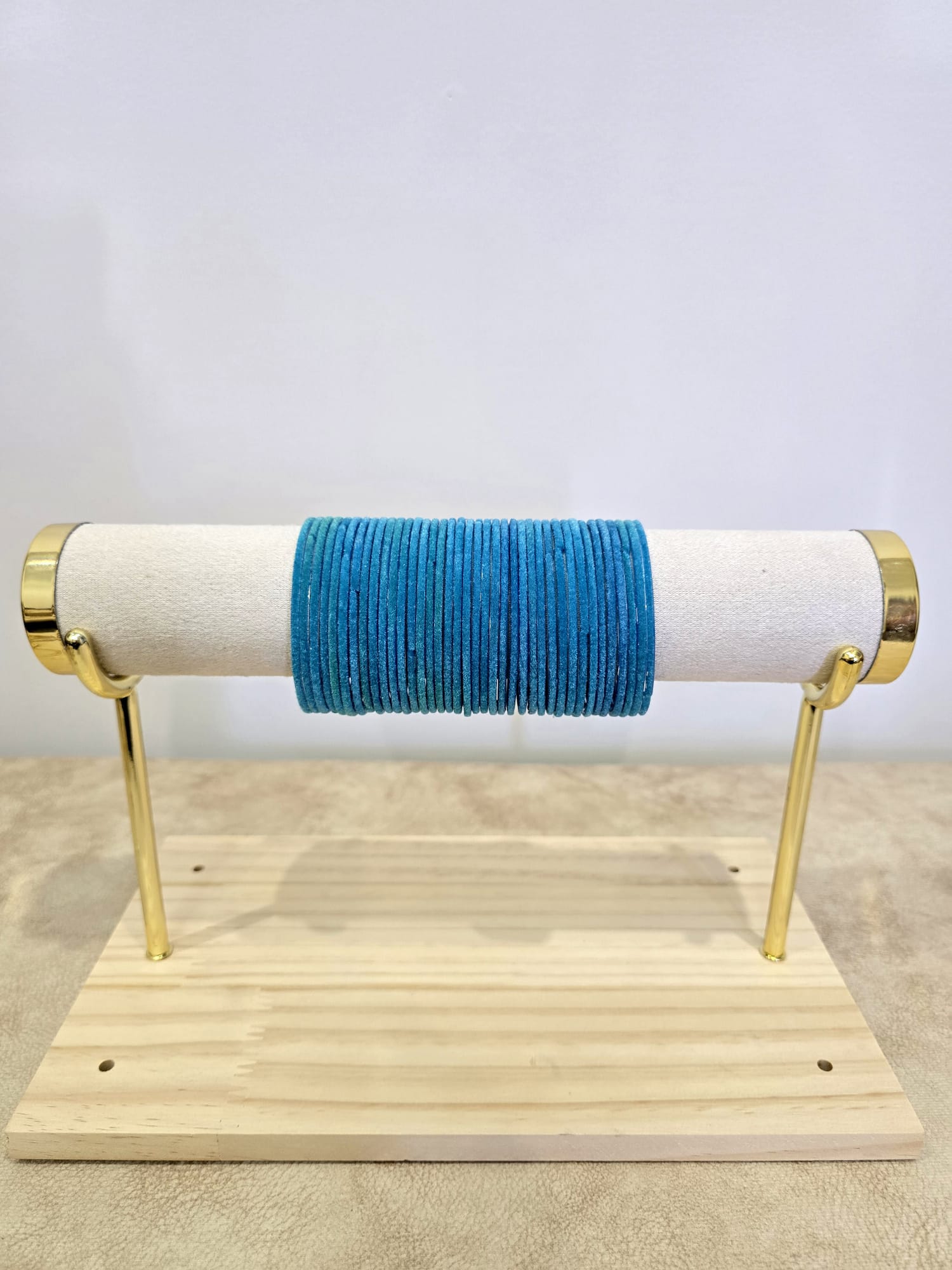 Velvety Glass Bangles